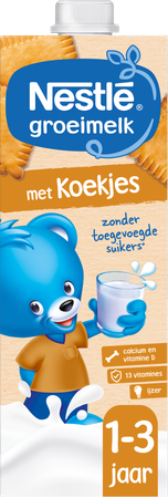 Nestle Groeimelk 1+ Koekjes Tetra 1l 1