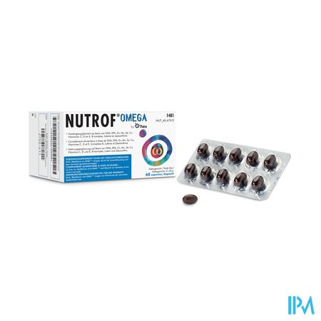 Nutrof Omega Voedingsuppl.ogen Caps 60 1