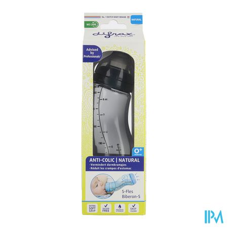 Difrax S-fles Natural Blauw-grijs 250ml 1