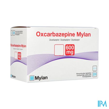 Oxcarbazepine Viatris 600mg Filmomh Tabl 200