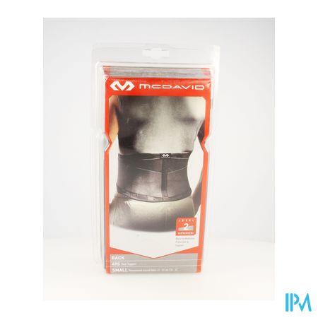 Mcdavid Lightweight Back Support Black S 495 2