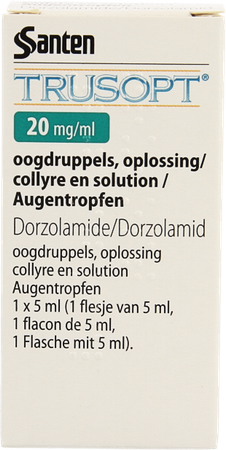 Trusopt Ocumeter Plus 20mg/ml Collyre Sol 5ml 5