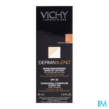 Vichy Fdt Dermablend Fluide 55 Bronze 30ml 9