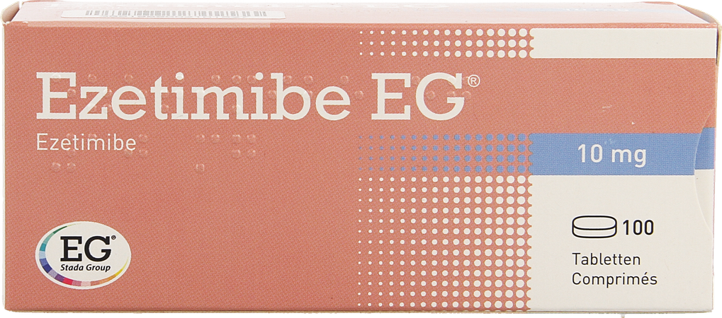 Ezetimibe EG 10Mg Tabl 100X10Mg 1