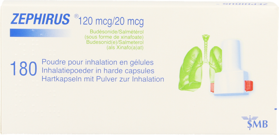 Zephirus 120mcg/20mcg Pdr Inhal.180 Gel + 1 Inhal. 1