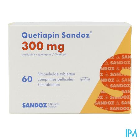 Quetiapin Sandoz Filmomh Tabl 60 X 300mg 3