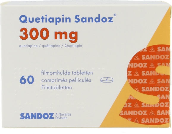 Quetiapin Sandoz Filmomh Tabl 60 X 300mg 3