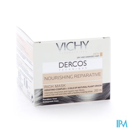 Vichy Dercos Voedend&herstellend Masker 200ml