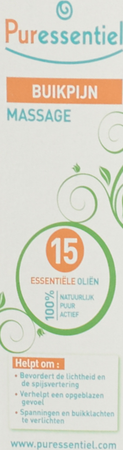 Puressentiel Buikpijn Massage 15 Ess Olie 50ml 5