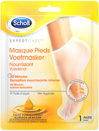 Scholl Voetmasker Voedend Arganolie 1 Paar 3