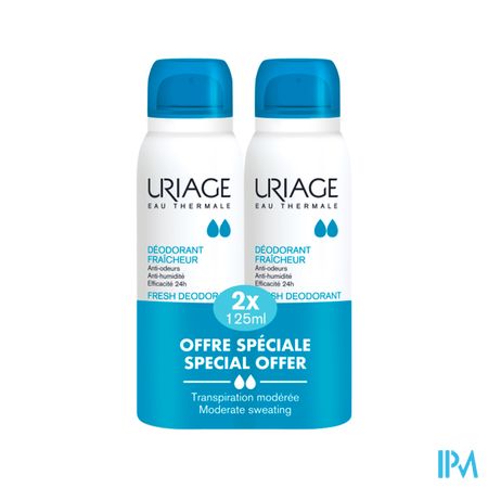 Uriage Deo Fris 2 X 125ml Promo