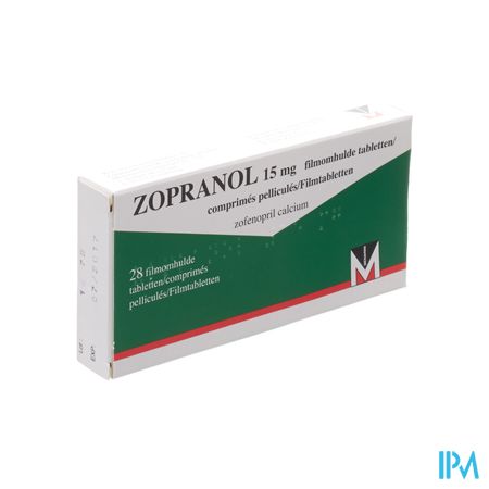 Zopranol 15mg Filmomh Tabl 28 X 15mg