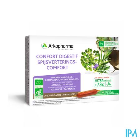 Arkofluide Confort Digestif Bio Amp 20