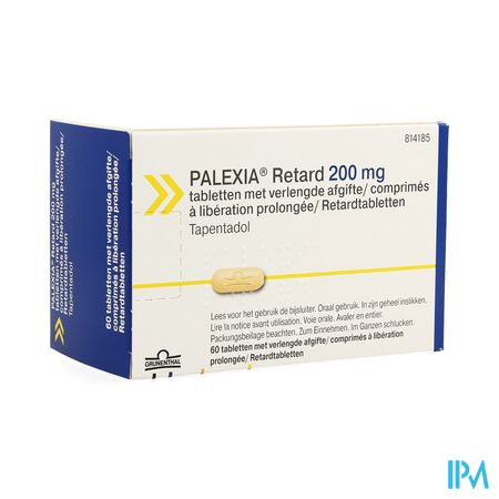 Palexia Retard 200mg Comp 60 X 200mg Ud