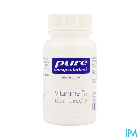 Pure Encapsulations Vitamine D3 1000ui Caps 60 1