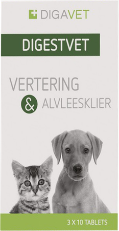 Digavet Digestvet Hond Kat Comp 3x10 2