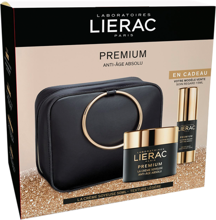 Lierac Koffertje Premium Cr Soy. 50ml+ogen 15ml+et 1