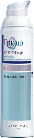 Epiduo 0,1% - 2,5% Gel Pomp 60g 3