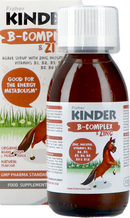 Fisher Kinder B-complex + Zink Siroop 125ml 7