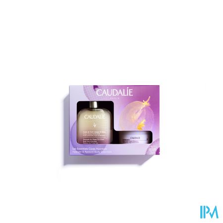 Caudalie Coffret Noel Hle Soin Lissage&glow 2prod