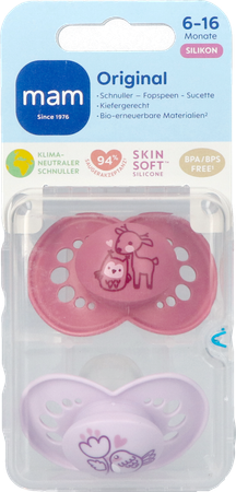 Mam Fopspeen Original Pure Siliconen 6-16m Meisje 3