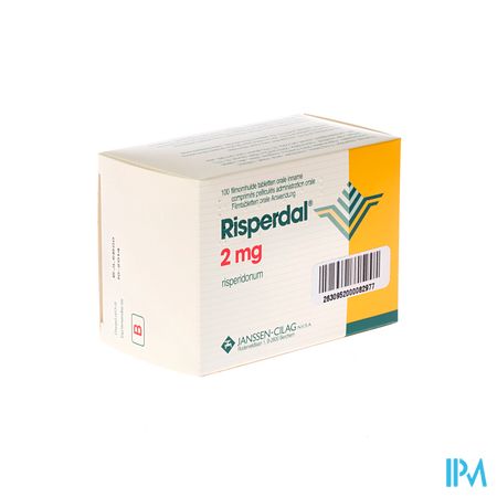 Risperdal 2mg Pi Pharma Comp 100 X 2mg Pip