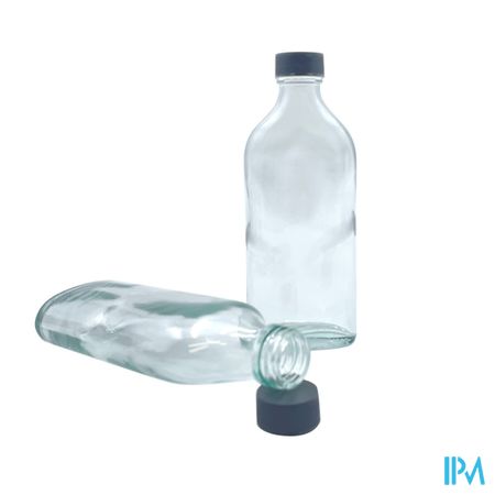 Fles Glas Ovaal Clear Din28 44x200ml Magis