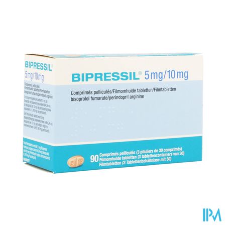 Bipressil 5mg/10mg Filmomh Tabl 90