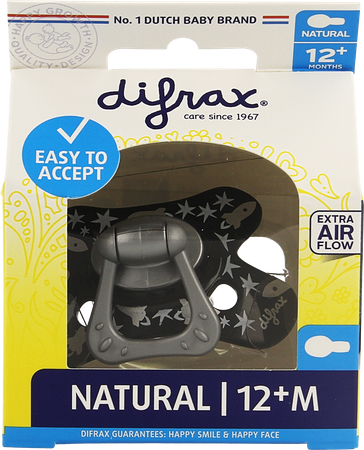 Difrax Fopspeen Natural 12m+ 18