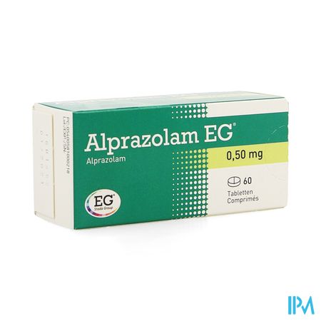 Alprazolam EG Comp 60X0,50Mg