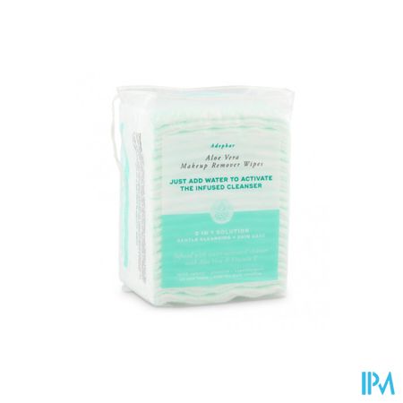 Adephar Make-up Remover Wipes 2in1 Aloe 40