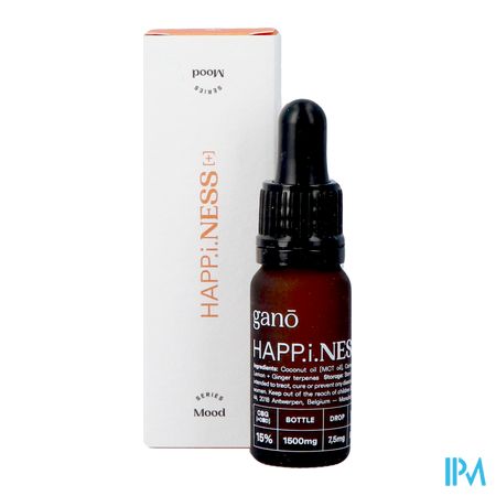 Gano Care Happiness 15% Cbg&cbd Oil 10ml 6