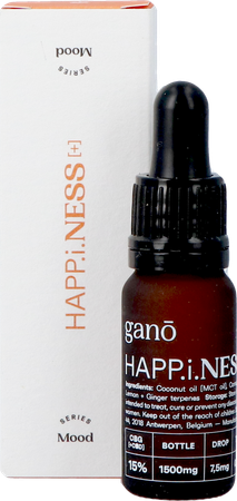 Gano Care Happiness 15% Cbg&cbd Oil 10ml 6