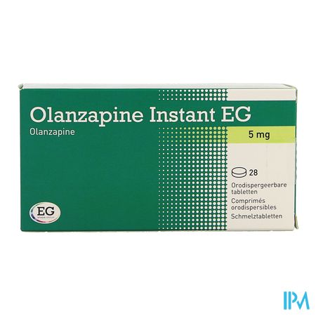 Olanzapine Instant 5Mg EG Tabl Orodisp 28X 5Mg 1