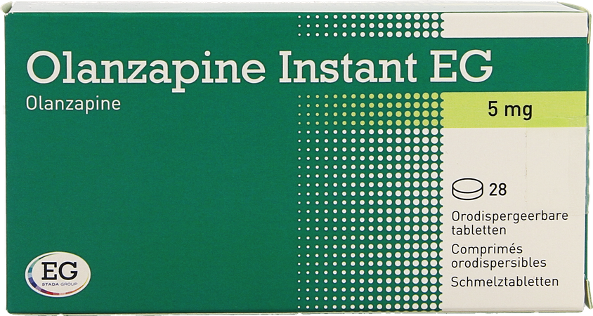 Olanzapine Instant 5Mg EG Comp Orodisp 28X5Mg 1