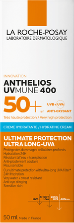Lrp Anthelios Uvmune400 Hydra Creme Zp Spf50+ 50ml 1