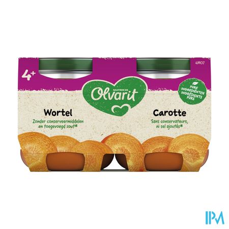Olvarit Carotte 2x125g 4m04 2