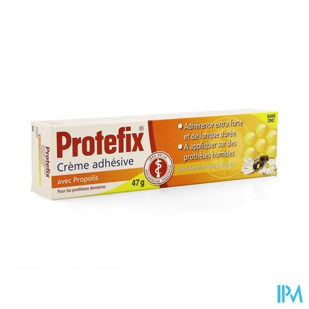 Protefix Creme Adhesive X-fort Propol.40ml Revogan