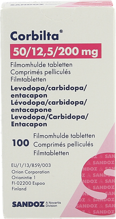 Corbilta 50mg/12,5mg/200mg Filmomh Tabl 100 2