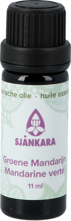 Sjankara Groene Mandarijn Ess. Olie Bio 11ml 2