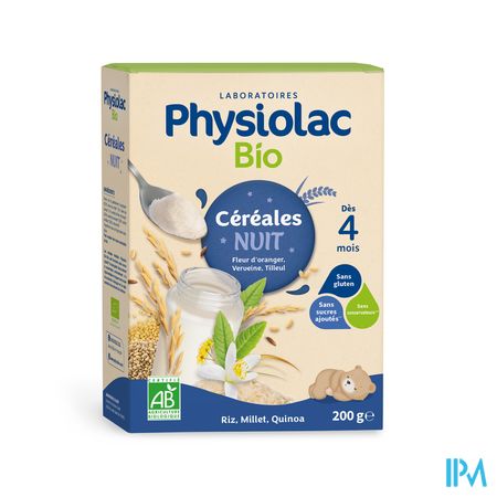 Physiolac Cereales Fruits Bio 200g