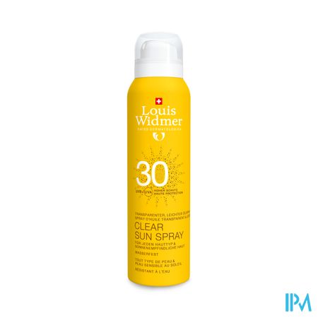 Widmer Sun Clear Ip30 Parf Spray 125ml