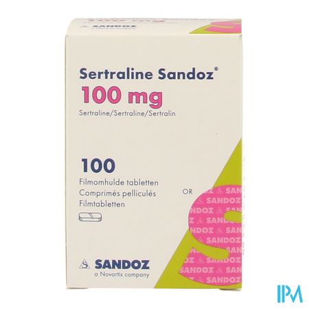 Sertraline Sandoz Comp 100 X 100mg Imv 2