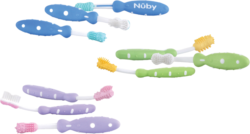 Nûby Tandenborstelset 3 stuks – 3m+ 9