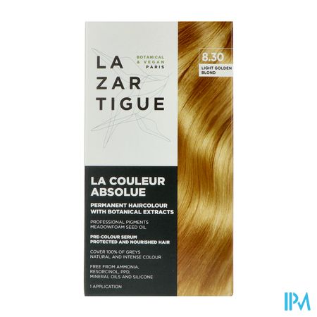 Lazartigue Couleur Absolue 8.30 Blond Clair Dore 2