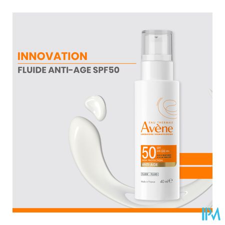 Avene Zon Spf50 A/age Fluide 40ml 9
