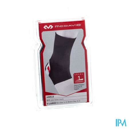 Mcdavid Ankle Brace Elastic Black Xl 511