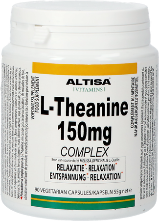 Altisa l-theanine 150mg Complex Pot V-caps 90 7