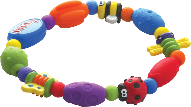 Nuby Speelse bijtketting Bug-a-Loop™ - 3m+ 5