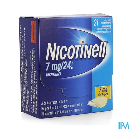 Nicotinell 7mg/24h Dispositif Transdermique 21